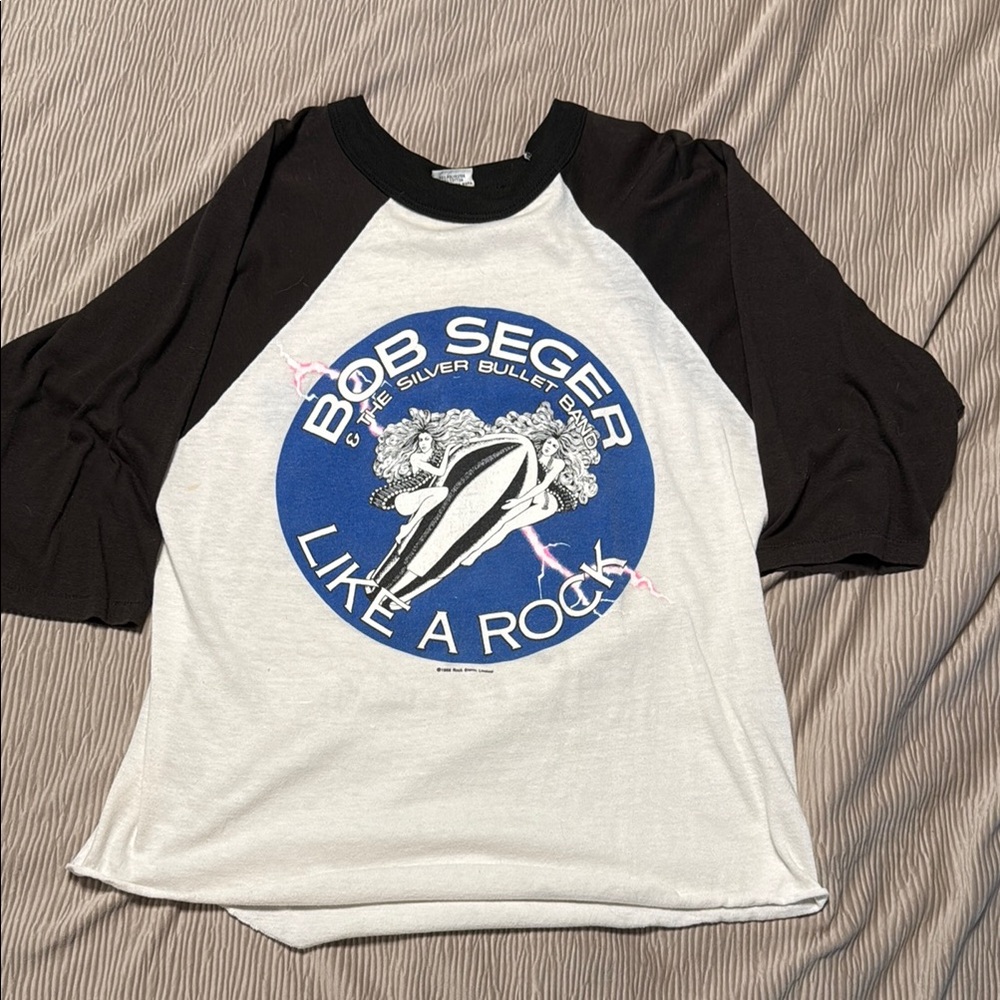 Vintage! Bob Seger Graphic Raglan Tee